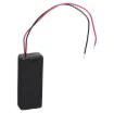 Features on/off switch and locking screw for battery cover.