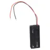 Features on/off switch and locking screw for battery cover.