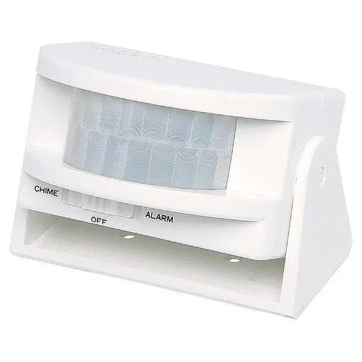 A nifty PIR doorbell/minder and alarm all in one! The unit is an excellent DIY unit for use in home, office, shops and anywhere monitoring is required. It can also be used as a personal alarm for travellers. Two modes of operation, entry/exit Chime which