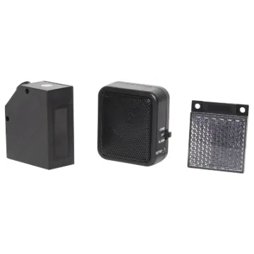This handy entry alert system sounds whenever its infra red beam is broken. It is ideal for shops, receptions and sales areas. The extended 7 metre range is perfect for wide sliding/automated doors. The in-built speaker can be switched between alarm, chim