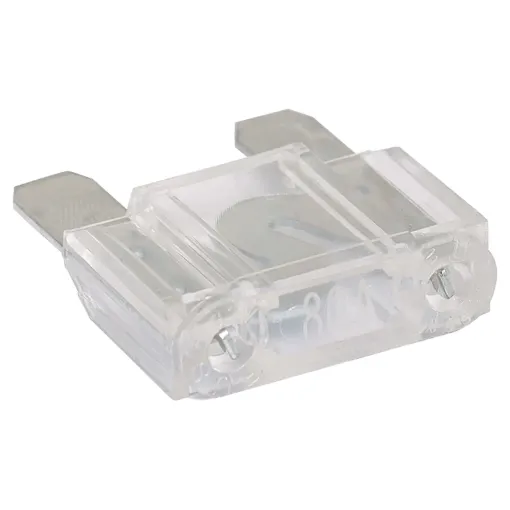 Clear 80A standard automotive blade fuse. Suits the automotive maxi blade fuse inline holder (S6045).