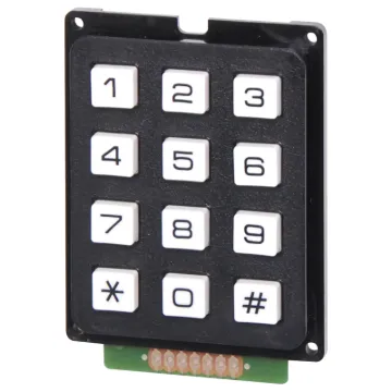 3 x 4 way matrix. As used with DTMF telephones and security applications.