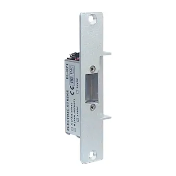 If you need to control entry points to a building automatically, it is highly likely that you will need a quality door strike. Once power is applied to the strike , the latch releases and the door can be pushed open. This strike will operate from nominal