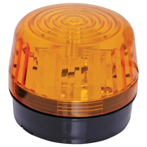 4.7 watt output. Uses Xenon tube for high energy flash.
