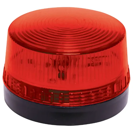 Fitted with15 high brightness LEDs. Higher light output than previous Xenon strobe tube models. 1 Watt.