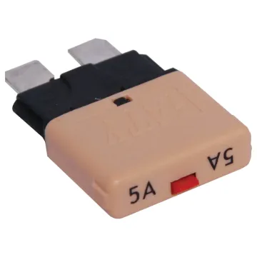 Suits most automotive blade fuse holders. Resettable, 5mm blades.