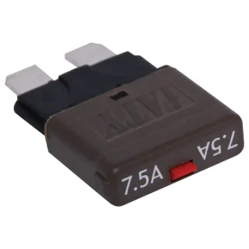 Suits most automotive blade fuse holders. Resettable, 5mm blades.