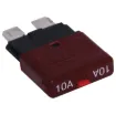Suits most automotive blade fuse holders. Resettable, 5mm blades.