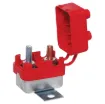 These circuit breaker covers, constructed of TPE, are suited to 12V stud type circuit breakers.