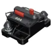40A high current weatherproof circuit breakers with manual reset switch. M6 terminal bolts.