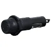 Panel mount. Rated to 15A at 250V AC. UL/CSA Approved. 4.6mm spade connection.