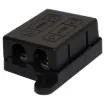This compact fuse block suits 2 x MIDI type fuses.