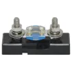 This high current fuse block uses MIDI type fuses. Suits M5 ring terminals. 300A max. Size: 55Wx29Hx20Wmm.