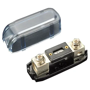 This high current fuse block uses ANL type fuses. Suits 4-2G cable. 300A max. Gold plated connections. Size: 124 x 38.5 x 37 mm. Fuse not included.