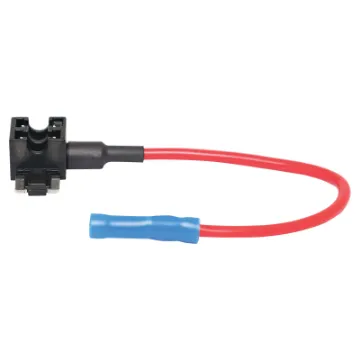 This in-line low profile mini blade fuse tap is designed to turn one slot into two, allowing you to add a circuit to your vehicle easily. The max installation rating is up to 10 Amps.