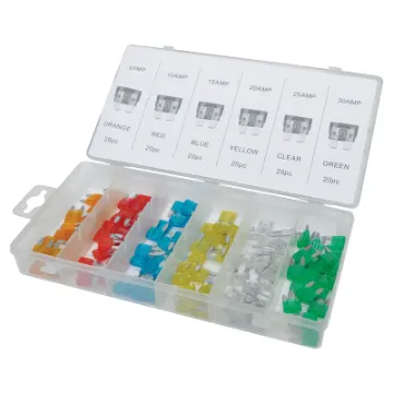 Mini Blade 5A, 10A, 15A, 20A, 25A, 30A 20pcs of each.