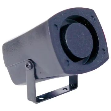 SPL output:	105dB @ 30cm
Supply voltage:	6-16V DC
Current:	150mA @ 12V DC
Frequency:	1500Hz &plusmn 3500Hz
Dimensions(mm):	40H x 44W x 60L