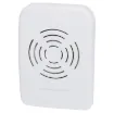 Amazingly low profile design, fitted with internal terminals and tamper switch. Great as an indoor deterrent siren.
Supply voltage: 9-15V DC
Current: 80mA
SPL output: 100dB
Size: 84W x 120H x 26Dmm