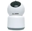 Get the full picture of any space in your home with this 1080p wi-fi camera. Features pan & tilt ( horizontal 355° & vertical 100°) with intelligent motion tracking of moving people & pets.