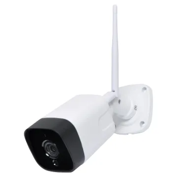This 1080p outdoor camera offers clear audio and video for wireless surveillance. It sends notifications direct to your phone using the Tuya SmartLife app where you can review recorded clips and view live streams.