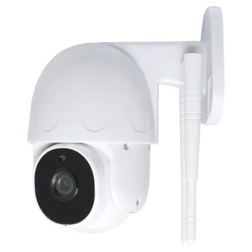 This 1080p outdoor camera offers clear audio and video for wireless surveillance. It sends notifications direct to your phone using the Tuya SmartLife app where you can review recorded clips and view live streams.