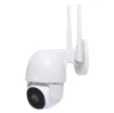 This 1080p outdoor camera offers clear audio and video for wireless surveillance. It sends notifications direct to your phone using the Tuya SmartLife app where you can review recorded clips and view live streams.