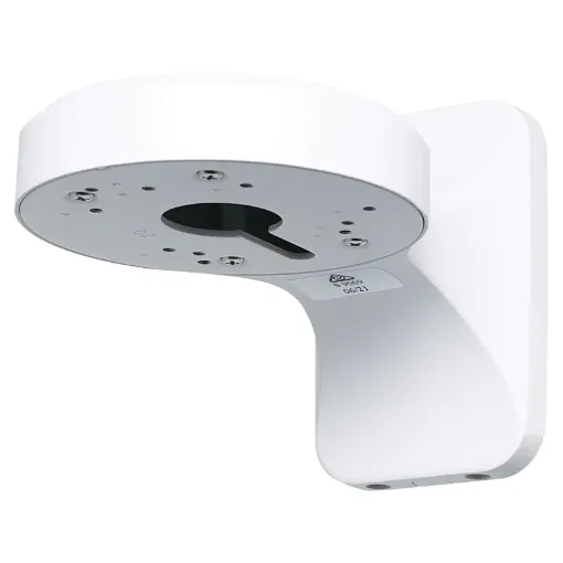 This camera bracket allow the mounting of a large dome camera to a wall. Made of high quality metal plastic.