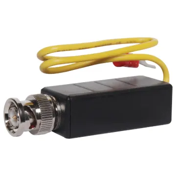 A passive UTP (Cat5 data cable) video transmitter. Plugs directly onto the back of a camera or DVR via BNC connection. In-built noise filter reduces video lines and unwanted interference. In addition to the S 9244, the S 9246 is also equipped with a surge
