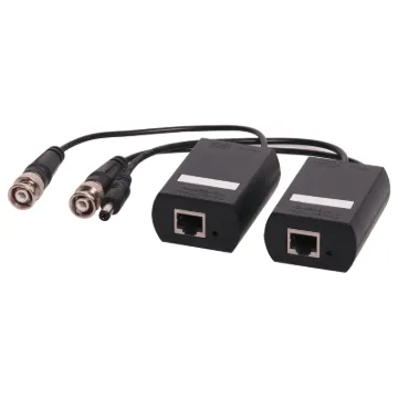 Transmits power and video signals down a single run of Cat5e cable (up to 300m long). The receiver module incorporates power conversion circuitry which converts the 24V AC/DC into regulated 12V DC suitable for cameras.
