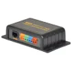 This 4 way video sender transmits video signals over long distances. It replaces the  need to use expensive coaxial cable by using one Cat 5 UTP cable instead of 4 individual coaxial cables. It can transmit four channels of video up to 600m (B+W) or 300m