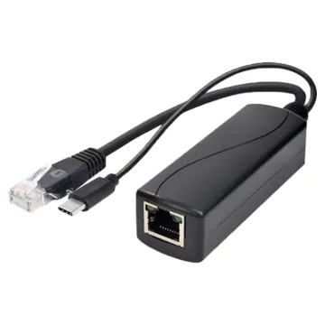 Allows you to power Single Board Computer such as the Raspberry Pi via PoE. USB C 5V output. Eliminates the need for a local power supply. 12V, 15.4W max.