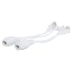 These camera joiners come as a pair and have a transmission distance of under 70m. The input power of the joiners is 12V-48V. The joiners add to a professional appearance for IP camera power cabling. The joiners also make IP camera installation easier by saving time plus creating a more secure cable connection.