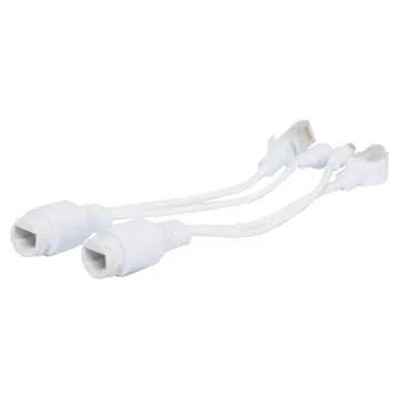 These camera joiners come as a pair and have a transmission distance of under 70m. The input power of the joiners is 12V-48V. The joiners add to a professional appearance for IP camera power cabling. The joiners also make IP camera installation easier by saving time plus creating a more secure cable connection.