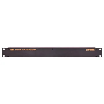 This rack mount passive distributor accepts up to 16 inputs from UTP baluns located up to 300m away (colour). Ideal for distributed CCTV systems. 16 x BNC outputs for connection to your DVR. UTP connection via spring loaded terminals. Requires no po