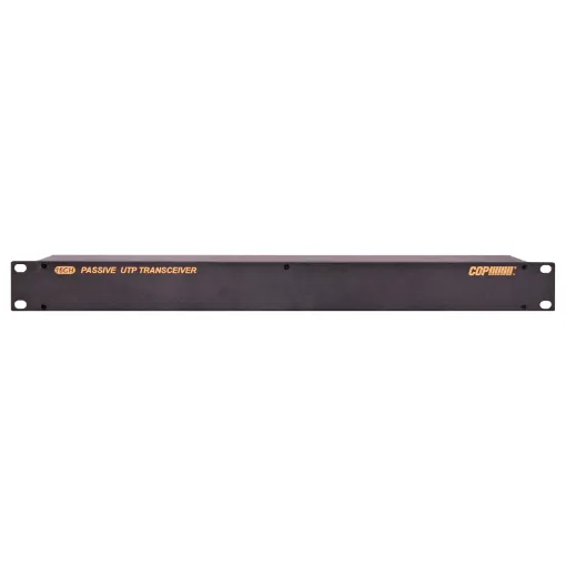 This rack mount passive distributor accepts up to 16 inputs from UTP baluns located up to 300m away (colour). Ideal for distributed CCTV systems. 16 x BNC outputs for connection to your DVR. UTP connection via spring loaded terminals. Requires no po