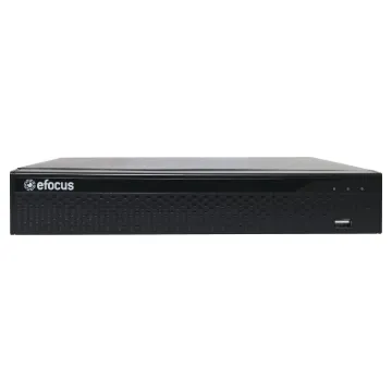 This 4 channel digital video recorder is designed to support connection analog AHD, TVI and IP cameras (PoE router may be required for IP usage).