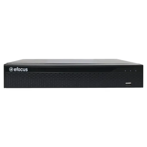 This 4 channel digital video recorder is designed to support connection analog AHD, TVI and IP cameras (PoE router may be required for IP usage).