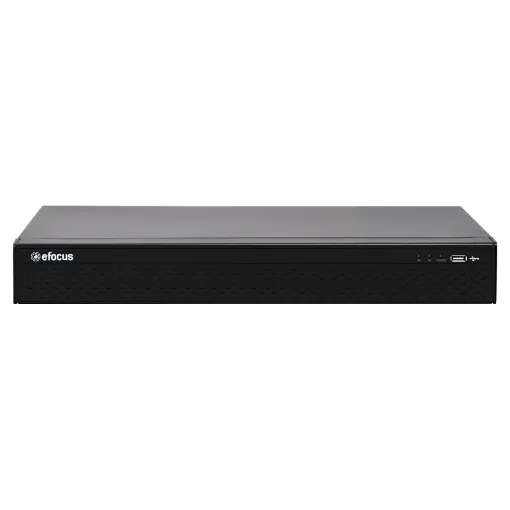 This multi channel network video recorder offers 5MP resolution recording at 25fps for up to 25 cameras (or 12ch of 4K @ 25fps). For ease of installation, 16 dedicated PoE ports are in-built. It utilises H.264/H.265+ compression to maximise your hard disk space and has wide camera compatibility with ONVIF 2.4 support.