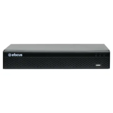 This compact DVR can achieve up to 25x 12MP channels at 25fps or 36x 5MP channels at 25fps! Suitable for use with an external dedicated PoE switch (see below) it offers high resolution surveillance solution for installations requiring a large number of cameras.