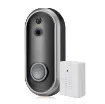 This Wi-Fi video doorbell with ringer allows you to answer the door when you’re not even home! This wifi video doorbell allows you to monitor who and what arrives at your door through the use of your phone.