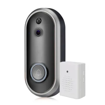 This Wi-Fi video doorbell with ringer allows you to answer the door when you’re not even home! This wifi video doorbell allows you to monitor who and what arrives at your door through the use of your phone.