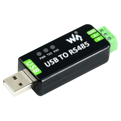 The USB TO RS485 is very easy to use, allows automatic transceiving. Due to its fast communication, stability, reliability, and safety, it is an ideal choice for industrial control equipments and/or applications with high communication requirement.