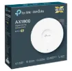 This high performance ceiling mount wireless access point for general corporate Wi-Fi features the latest 802.11ax technologies like 1024 QAM and Long OFDM Symbol, which allows the EAP to boost overall speeds up to 1775 Mbps (1201 Mbps on a 5 GHz band and 574 Mbps on a 2.4 GHz band)