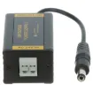 This adaptor will convert 17-28V AC or 18-32V DC to a regulated 12V DC 2A output suitable for security cameras.