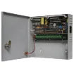 Designed for powering up to a maximum of nine 12V DC CCTV cameras. Each output is individually fused and can be set on or off via internal jumpers. There is a host of protection on each output to prevent spikes and surges damaging the connected cameras. S
