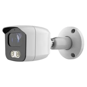 A new series of camera designed to provide full colour video day and night. The camera has a security light in-built which allows the high sensitivity sensor to reproduce colour night time imaging compared with traditional day/night cameras which only display B&W when IR is activated. Light can also flash upon detection to deter intruders.
