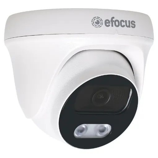 A day/night high resolution IP dome camera with multi-codec support. Offering a clear 2592x1944 image at 30fps for integration with HD network video recorders.