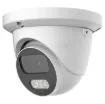 A day/night high resolution IP dome camera with multi-codec support. Offering a clear 2592x1944 image at 30fps for integration with HD network video recorders.