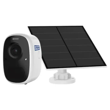A 4MP security camera that requires no wiring at all due to its internal battery and external solar panel (which can be remote mounted up to 4m away in a sunny spot).