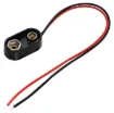 Battery snap clip to suit 9V batteries. These can also be used to connect to some of our battery holders which include an integral battery snap.